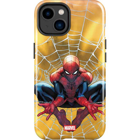 Marvel Spiderman Web Shooting iPhone 15 Impact Case